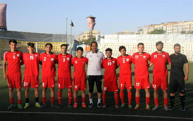 تیم فوتبال زیر ۱۵ سال افغانستان در برابر  تیم تاجیکستان  پیروز شد 